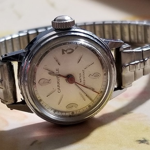 Lovely Caravelle Wind Up Watch Working - Picture 4 of 10